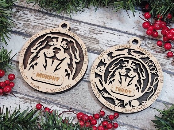 Personalized Dog ornaments