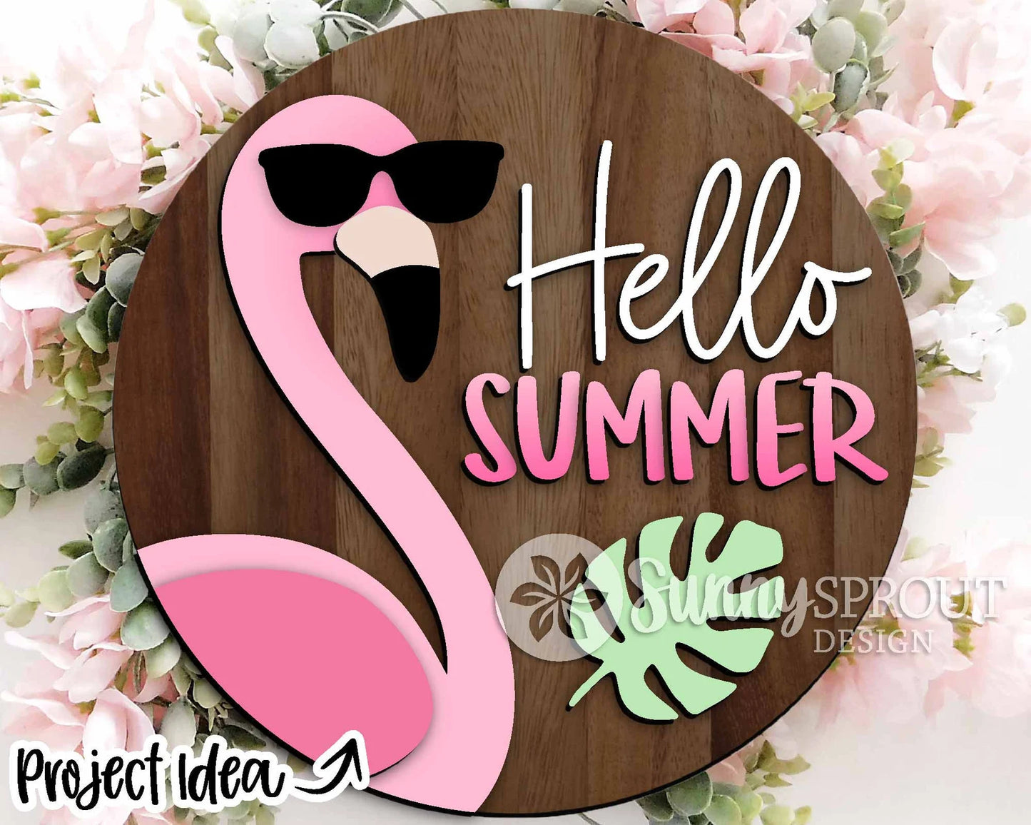 Summer Themed Door Hangers DIY KIT