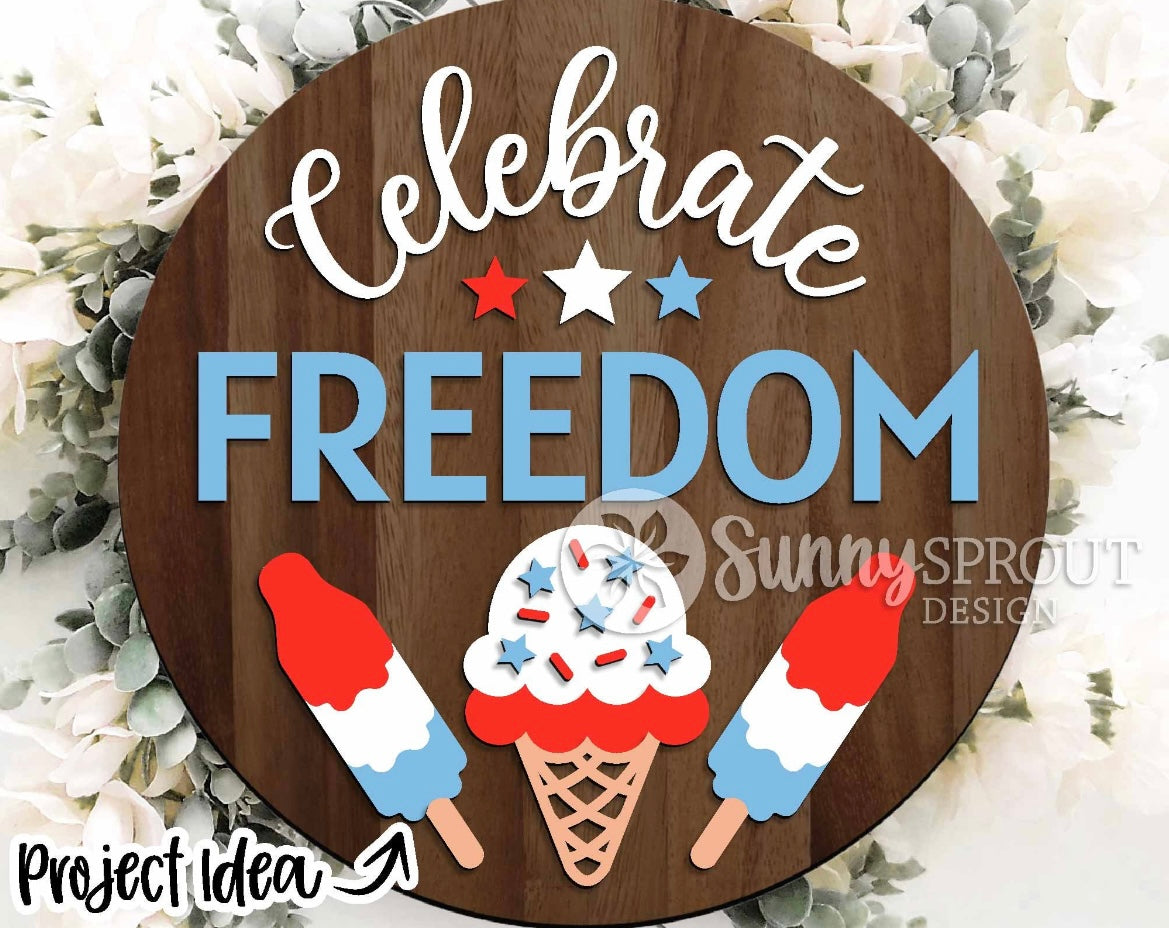 Patriotic Themed Door Hanger DIY kits