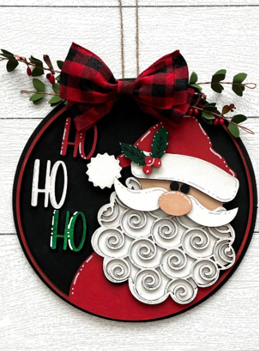 Christmas Themed Door Hanger DIY kits