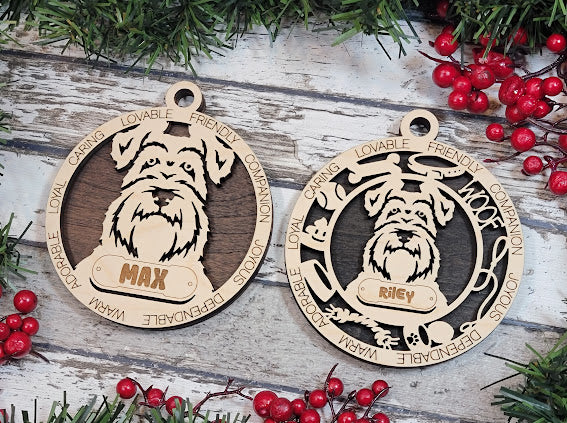 Personalized Dog ornaments