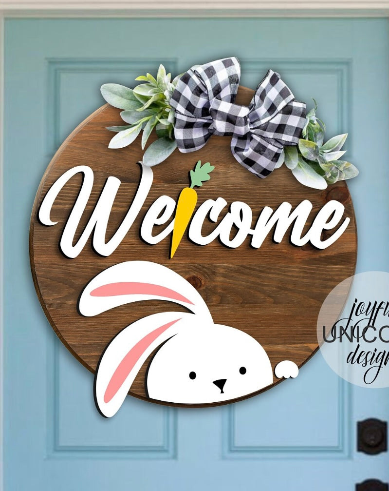 Spring/Easter Themed Door Hanger DIY KIT