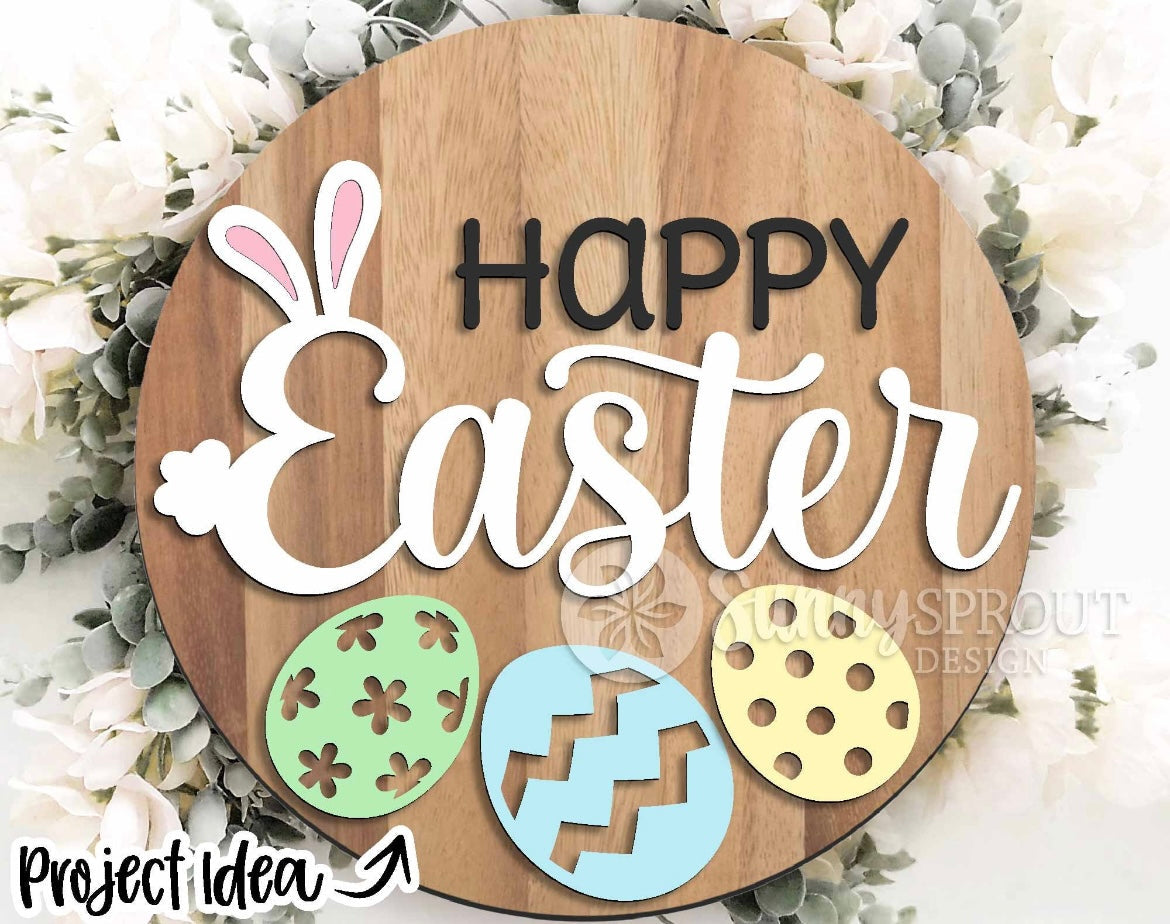 Spring/Easter Themed Door Hanger DIY KIT