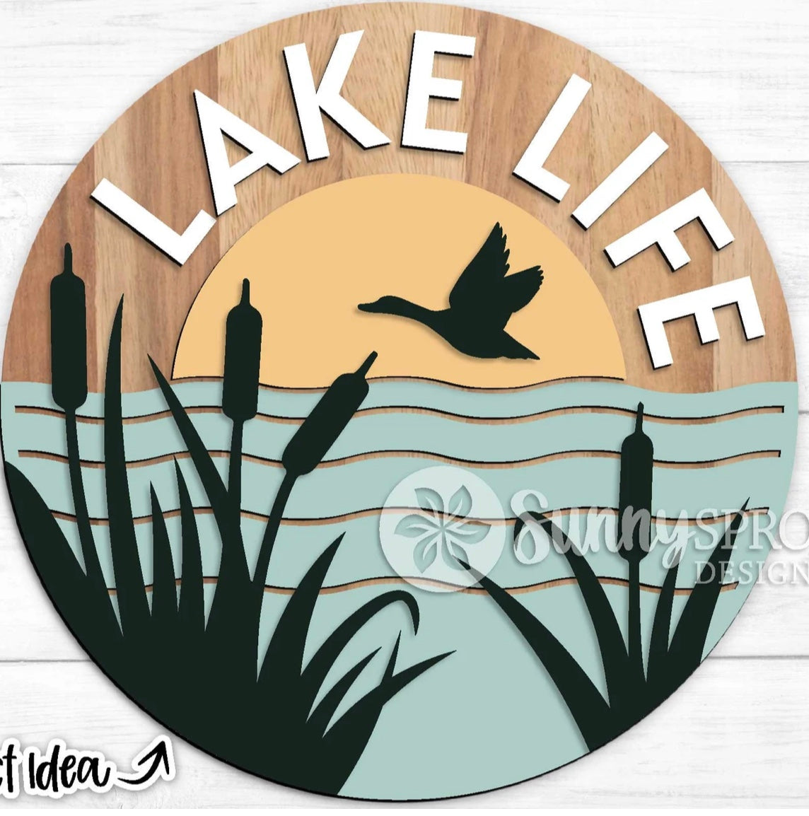 Camping/Lake Life Door Hanger DIY kits