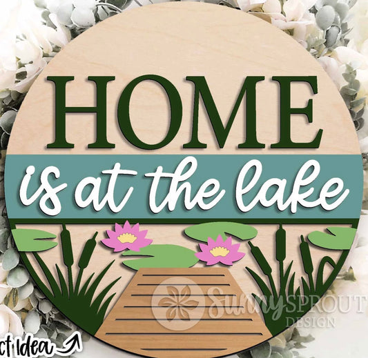 Camping/Lake Life Door Hanger DIY kits