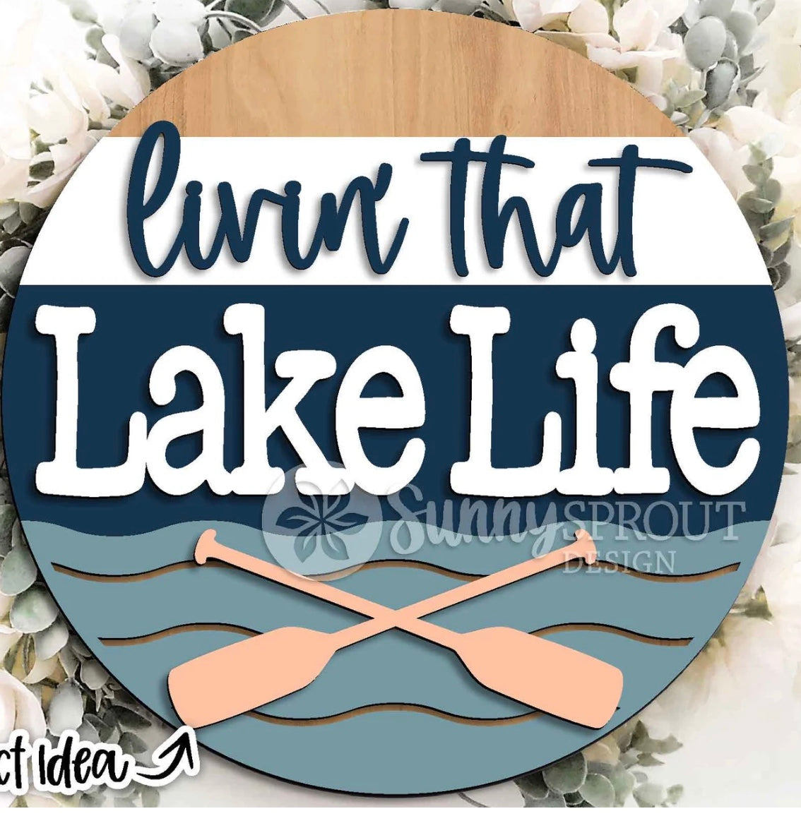 Camping/Lake Life Door Hanger DIY kits