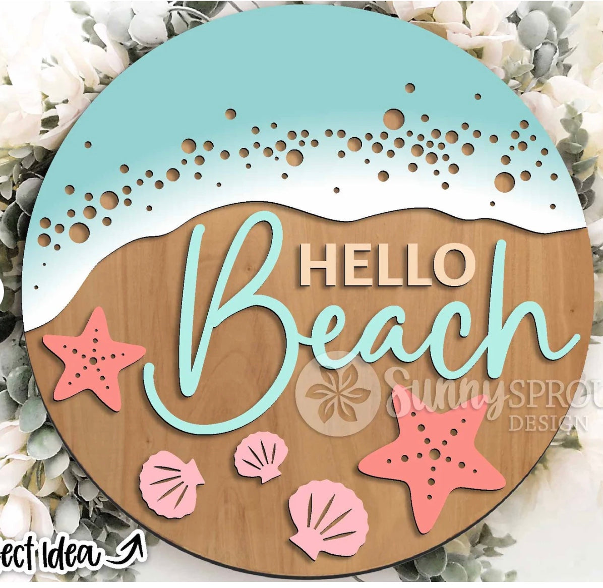 Summer/Beach/Pool Door Hanger DIY kits