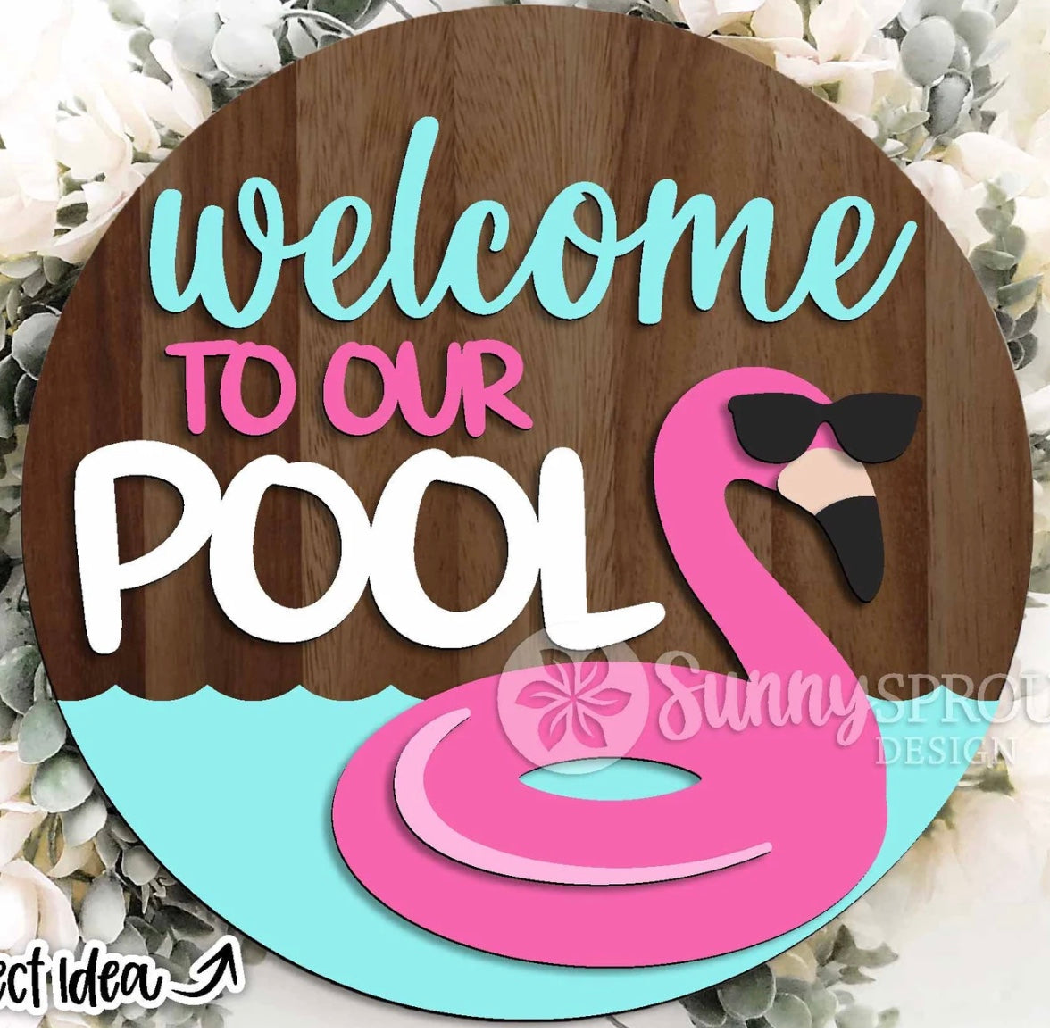 Summer/Beach/Pool Door Hanger DIY kits