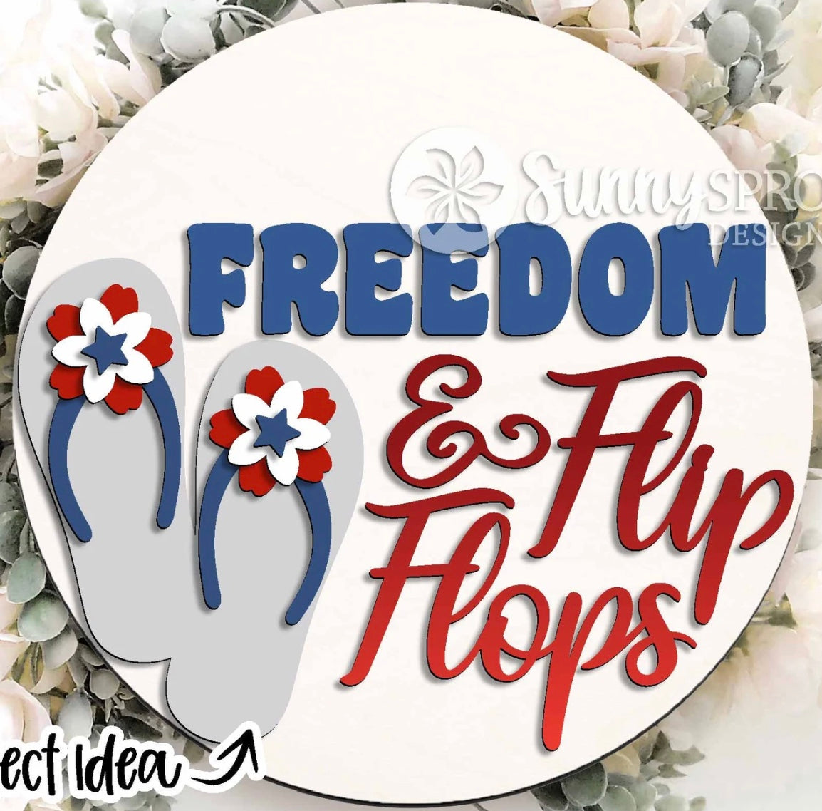 Patriotic Themed Door Hanger DIY kits