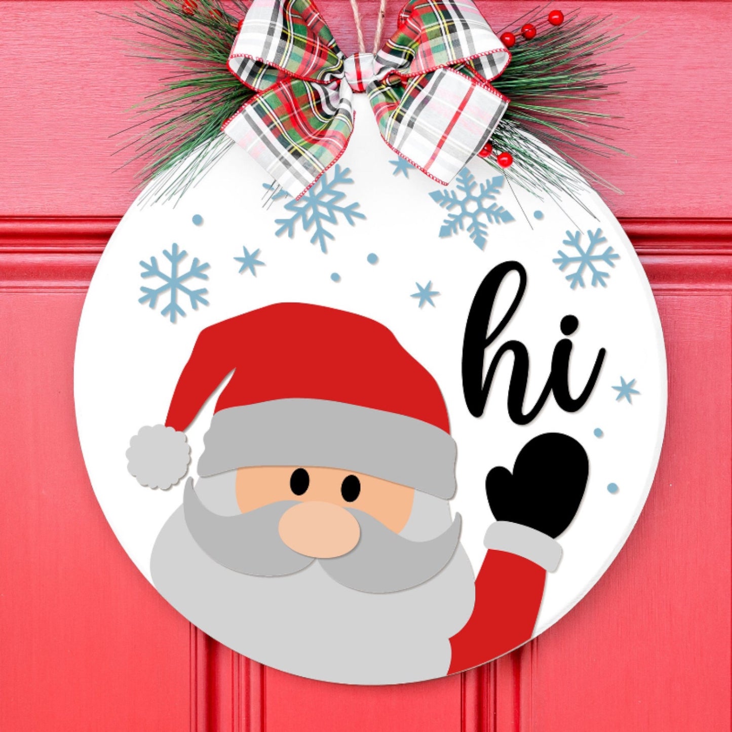 Christmas Themed Door Hanger DIY kits