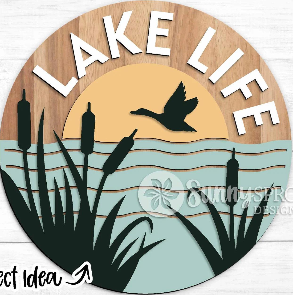 Camping/Lake Themed Door Hanger DIY kits